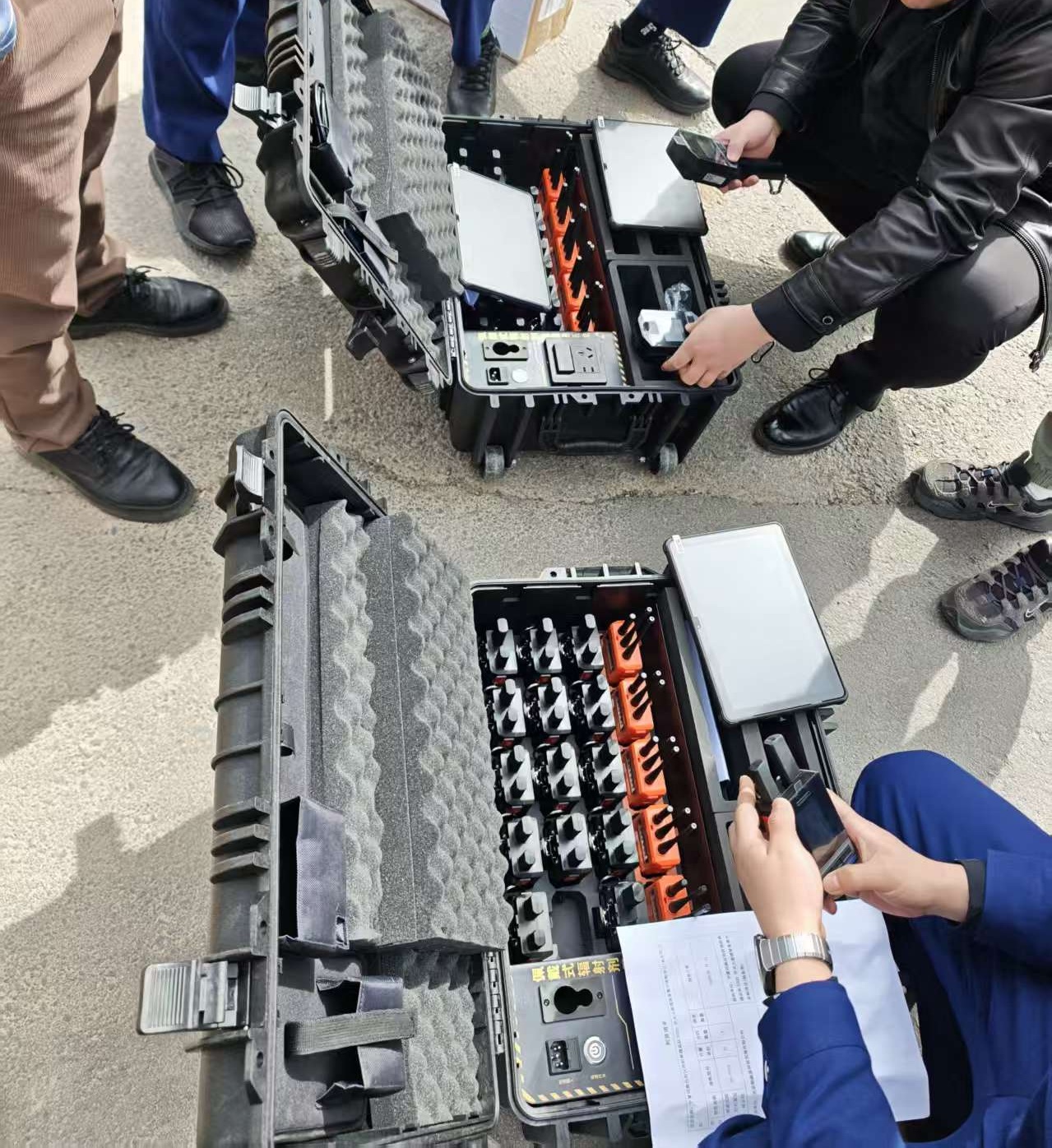 某消防救援總隊佩戴式輻射劑量監測系統驗收